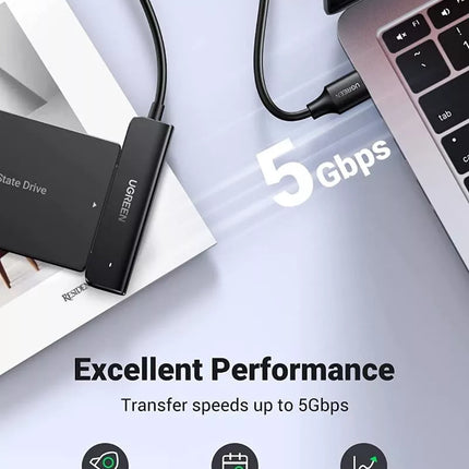 Ugreen USB 3.0 to SATA III Adapter Cable for 2.5" SSD & HDD Hard Drive Adapter