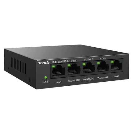 Tenda G0-5G-PoE 5 Port Gigabit Ethernet PoE Router