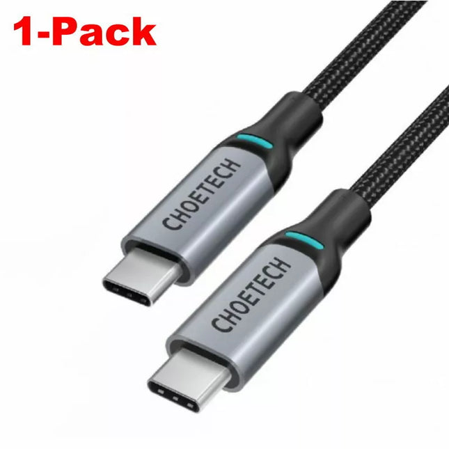 Choetech 100W 20V/5A USB-C to USB-C Charging Cable 1.8m PD Fast Charging for Mac