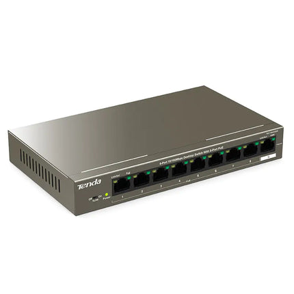 Tenda TEF1109P-8-63W 9-Port 10/100Mbps Desktop Switch With 8-Port PoE