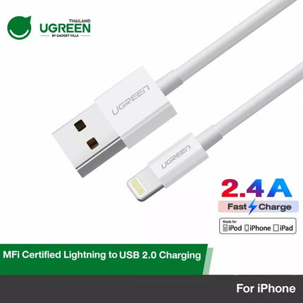 UGREEN iPhone MFi Certified to USB Fast Charging Sync Cable for iPhone 14 13 12