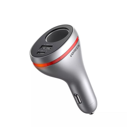 UGREEN 84W 3-Port PD & QC USB C Fast Car Charger 12V/24V 5A Cigarette Lighter