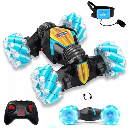 WSD Toys Gesture Sensing RC Stunt Car 2024 - Tumbling, 360° Spinning, Wall Flip