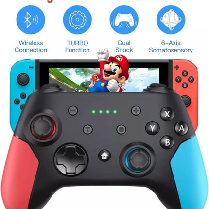 BDI Pro Wireless Controller Gamepad Dual Vibration For Nintendo Switch, PC
