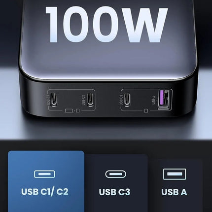 UGREEN 100W USB-C Charger Nexode 4-Port GaN II Charging Station MacBook Pro