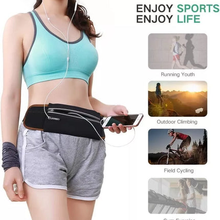 UGREEN Sport Waterproof & Reflective Running Waist Belt Pouch Fanny Pack