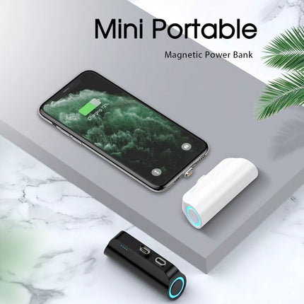 Choetech B660 Mini Power Bank 3000mAh with 3 Magnetic Connectors -Plane Allowed