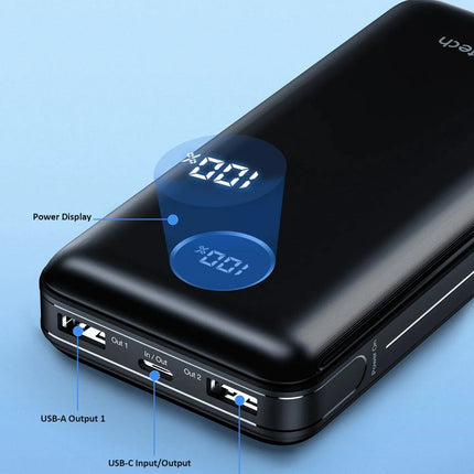 Choetech B653 45W PD 20000mAh USB-C Portable Power Bank Fast Charger Battery Charger
