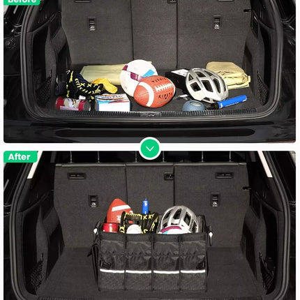 Ugreen 55L Car Boot Organiser Collapsible Trunk Foldable Storage Tidy