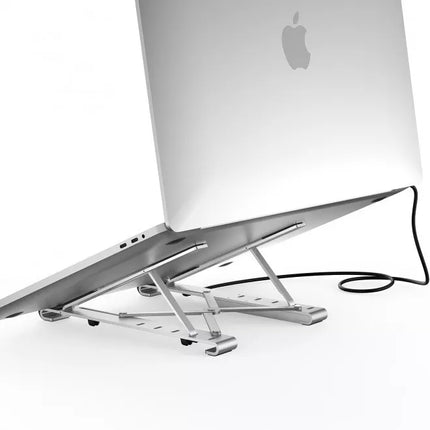 CHOETECH HUB-M43 Collapsible Laptop Stand with USB-C Hub 7-in-1 Docking Station