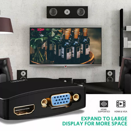 UGREEN Mini DisplayPort to HDMI VGA Adapter Converter