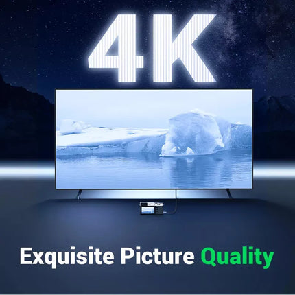 UGREEN 8K Micro HDMI to HDMI 2.1 Standard Cable 48Gbps, Support HDR eARC