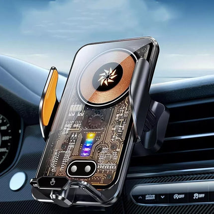 BDI M7 66W Fast Wireless Car Charger Mount Auto-Clamping - iPhone 16, Galaxy S24