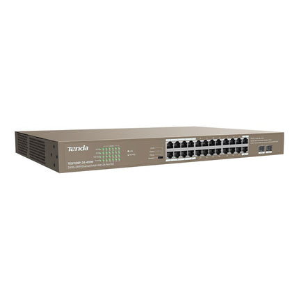 Tenda TEG1126P-24-410W 24-Port Gigabit Ethernet Switch with 24-Port PoE + 2 SFP