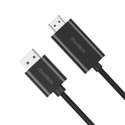 Choetech XDH01 Active DisplayPort to HDMI 2.0 Braided Cable 2M 4K@60Hz