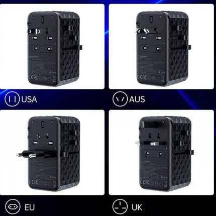 Choetech GaN Universal Travel Adapter Power Plug PD5008, PD5009, PD6028