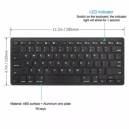 Choetech BH-006 Ultra Slim Wireless Bluetooth Keyboard