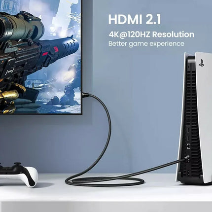 UGREEN 8K HDMI V2.1 to HDMI Cable 48Gbps Ultra High Speed PS5 XBOX HDTV Blu-ray
