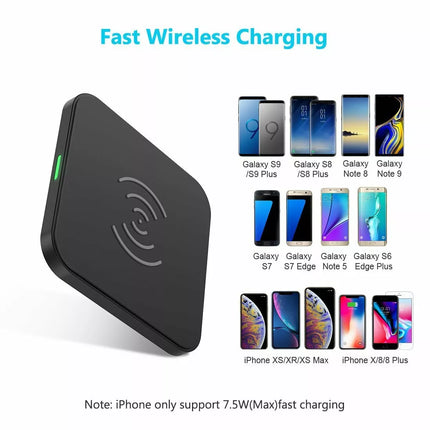 Choetech T511 10W Universal Qi Certified Fast Wireless Charging Pad