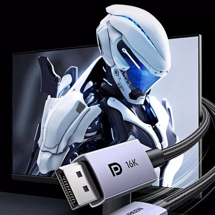 Ugreen 16K DisplayPort DP 2.1 VESA Certified Male to Male Cable Support HDR HDCP