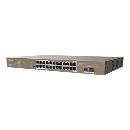 Tenda TEG1126P-24-410W 24-Port Gigabit Ethernet Switch with 24-Port PoE + 2 SFP