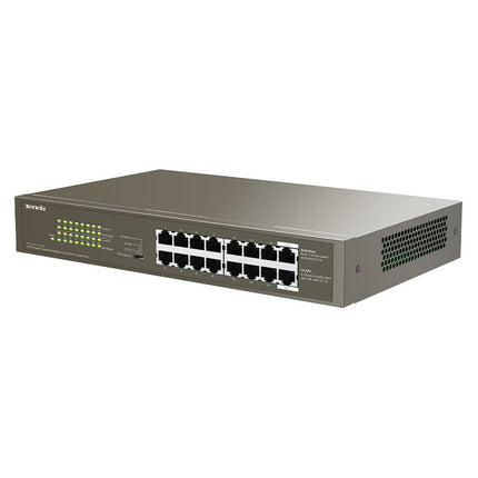 Tenda TEG1116P-16-150W 16-Port Gigabit Ethernet Switch with 16-Port PoE