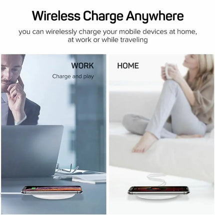 UGREEN QI Wireless Charger Pad For iPhone 16, 15, 14, 13, 12 Samsung