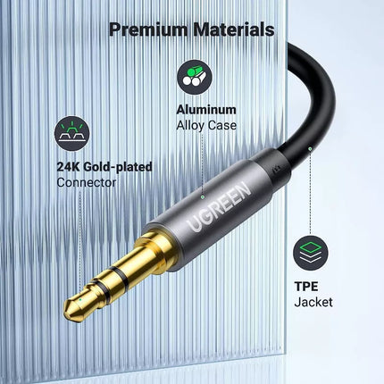 UGREEN 3.5mm Headphone Extension Cable 3.5mm TRS Male to Female Stereo Extension