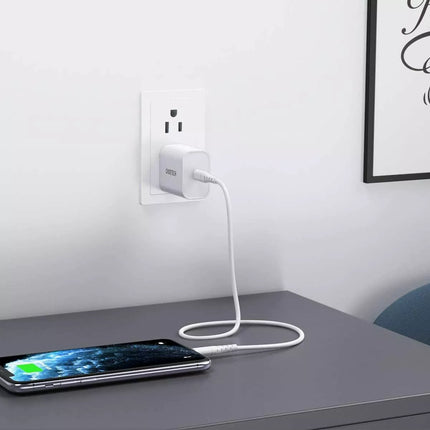 Choetech 20W PD USB-C Wall Charger QC 3.0 Power Adapter + Cable For iPhone 14 13