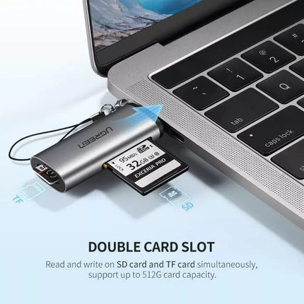 UGREEN USB-C TF/SD Card Reader Memory Card OTG Adapter for PC & Phone
