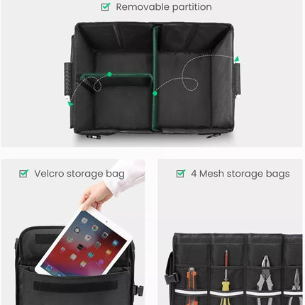 Ugreen 55L Car Boot Organiser Collapsible Trunk Foldable Storage Tidy