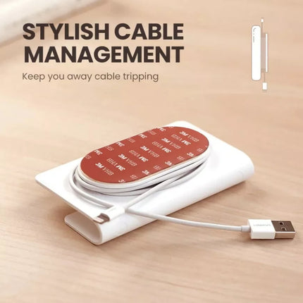UGREEN Adhesive Wall Mount Phone Holder for Charging - iPhone, Samsung