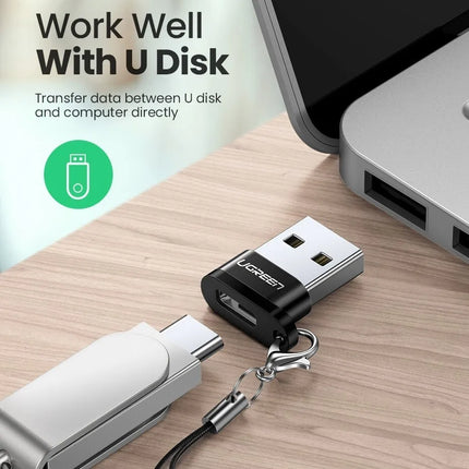 Ugreen USB C Type-C 3.1 Female to USB 2.0 Male Adapter 5Gbps Plug Data Transfer