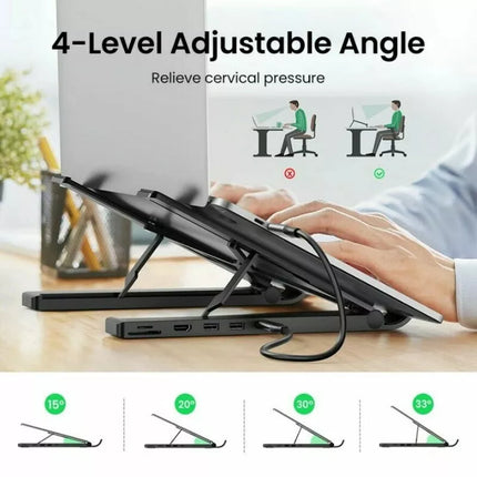 Ugreen X-Kit Laptop Stand with 5-in-1 USB-C Docking Station HDMI 4K USB 3