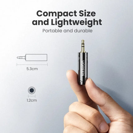 Ugreen 3.5mm Male to 6.5mm Female Headphone Adapter Stereo Converter PREMIUM