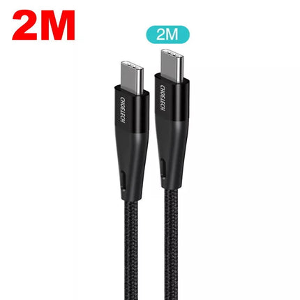 Choetech PD 60W 3A Type C Fast Charging USB C to USB C Charger Cable iPhone 16