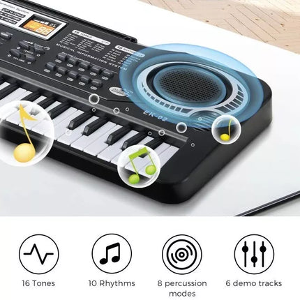 SEMART 61 Keys Multi-Function Music Electronic Piano Keyboard - Smart Music Toy