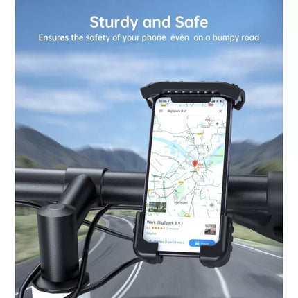 Choetech H067 Bike Motorcycle Adjustable Phone Holder 360° Rotating Up to 6.8"