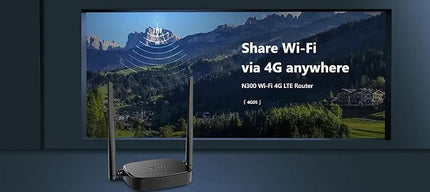 Tenda 4G05 N300 Wi-Fi 4G LTE Router