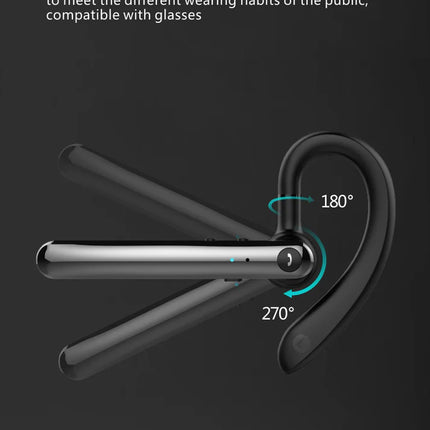 Business Bluetooth Wireless Headphones with Mic & ENC