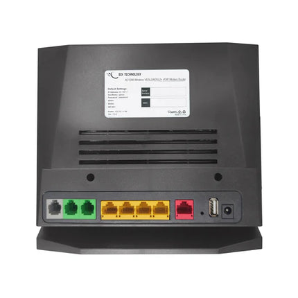 AC1200 Dual Band Gigabit VDSL2+ Modem Router with VoIP