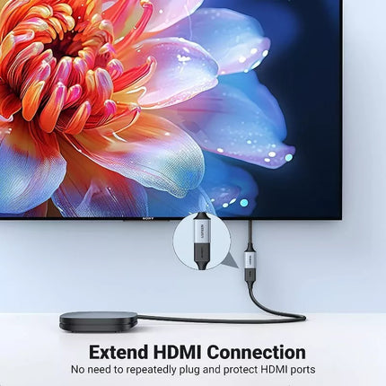 Ugreen 8K HDMI 2.1 Extender Male to Female Adapter Cable HDR G-SYNC Dolby HDCP