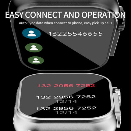 Global 4G Ultra Smart Watch 2.0 inch Screen - U8
