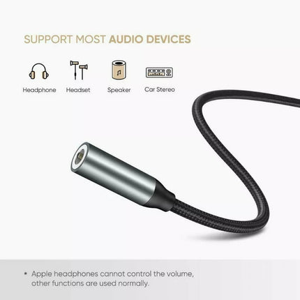 Ugreen USB C to 3.5mm AUX Headphone Adapter Type C Jack Earphone Cable