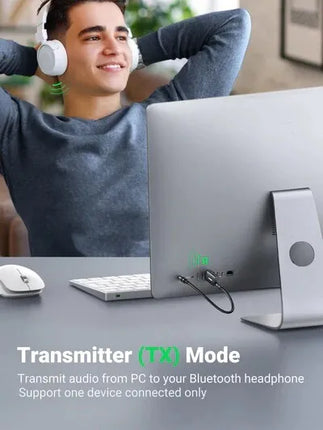 UGREEN Bluetooth 5.1 Transmitter Receiver 2-in-1 Wireless Bluetooth Adapter