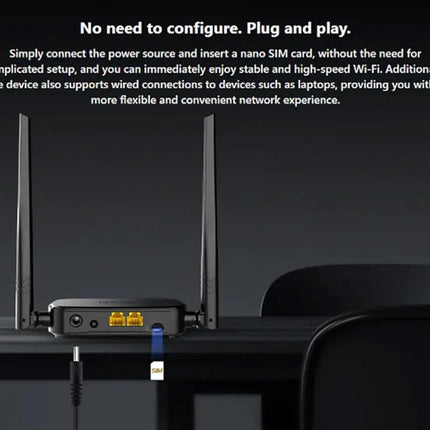 Tenda 4G05 N300 Wi-Fi 4G LTE Router
