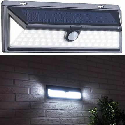 BDI Outdoor Caravan Spotlights Floodlights 800lm Solar Sensor Wall Light w/ PIR