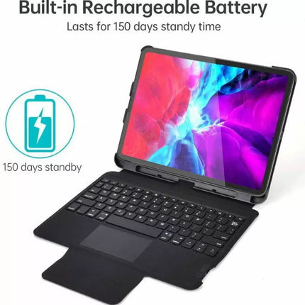 Choetech BH-012 Wireless Smart Keyboard Folio Case w/ Touchpad for iPad Pro 11"