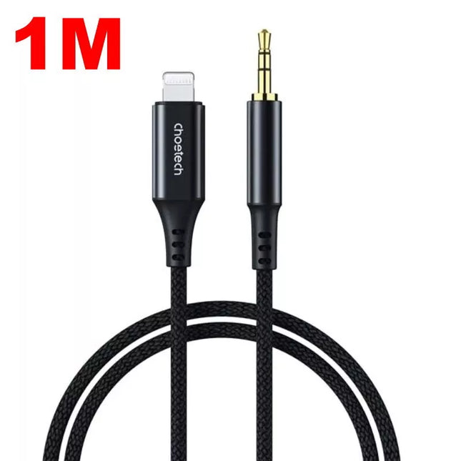 Choetech Apple MFi Certified iPhone to 3.5mm Aux Stereo Audio Cable Adapter