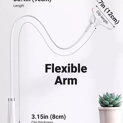 UGREEN Rotatable Adjustable Gooseneck Desktop Phone Holder